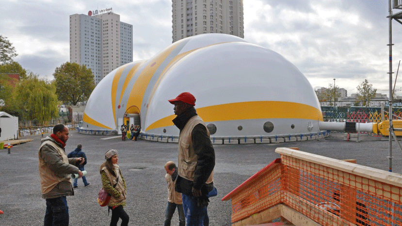 Emmaüs France - Ouverture d'un Centre d'Hébergement pour Migrants